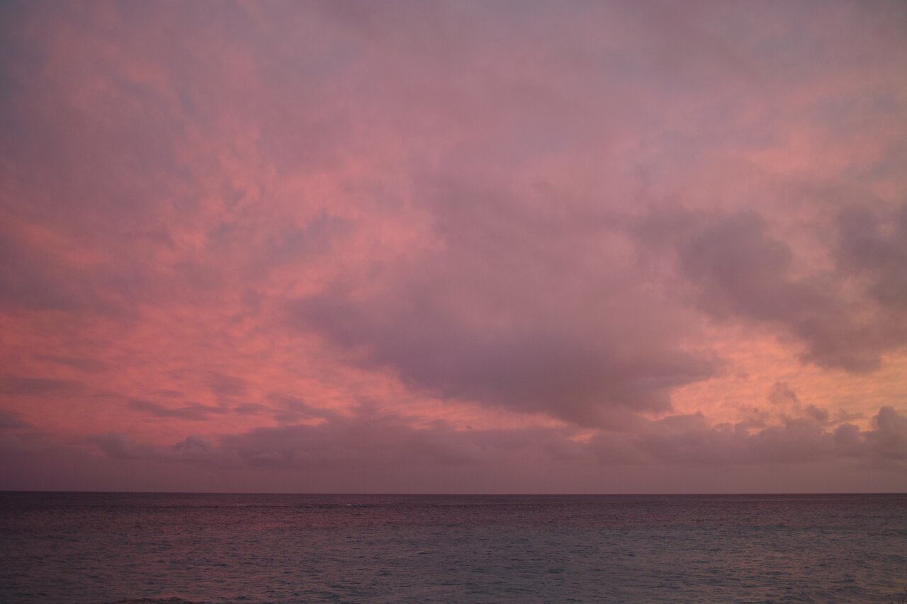 sunset, south shore, Bermuda