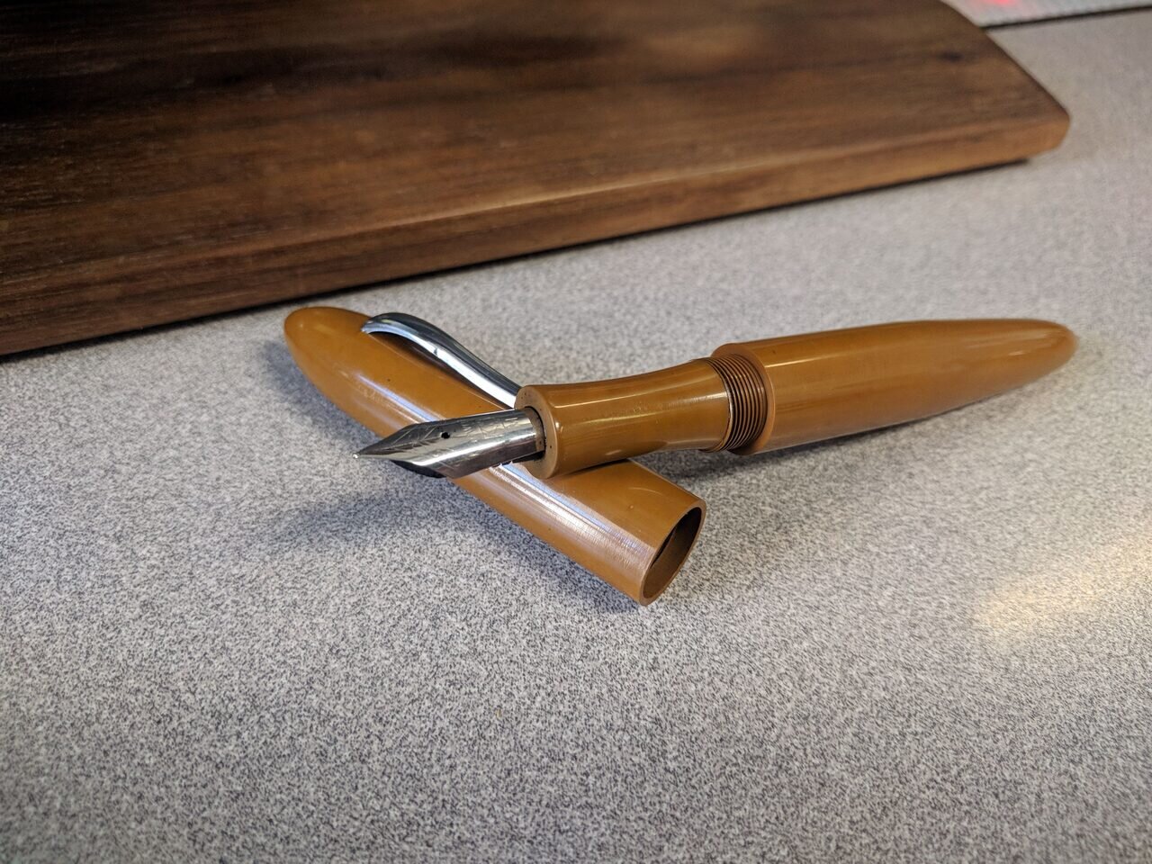 ebonite fountain pen, San José, California