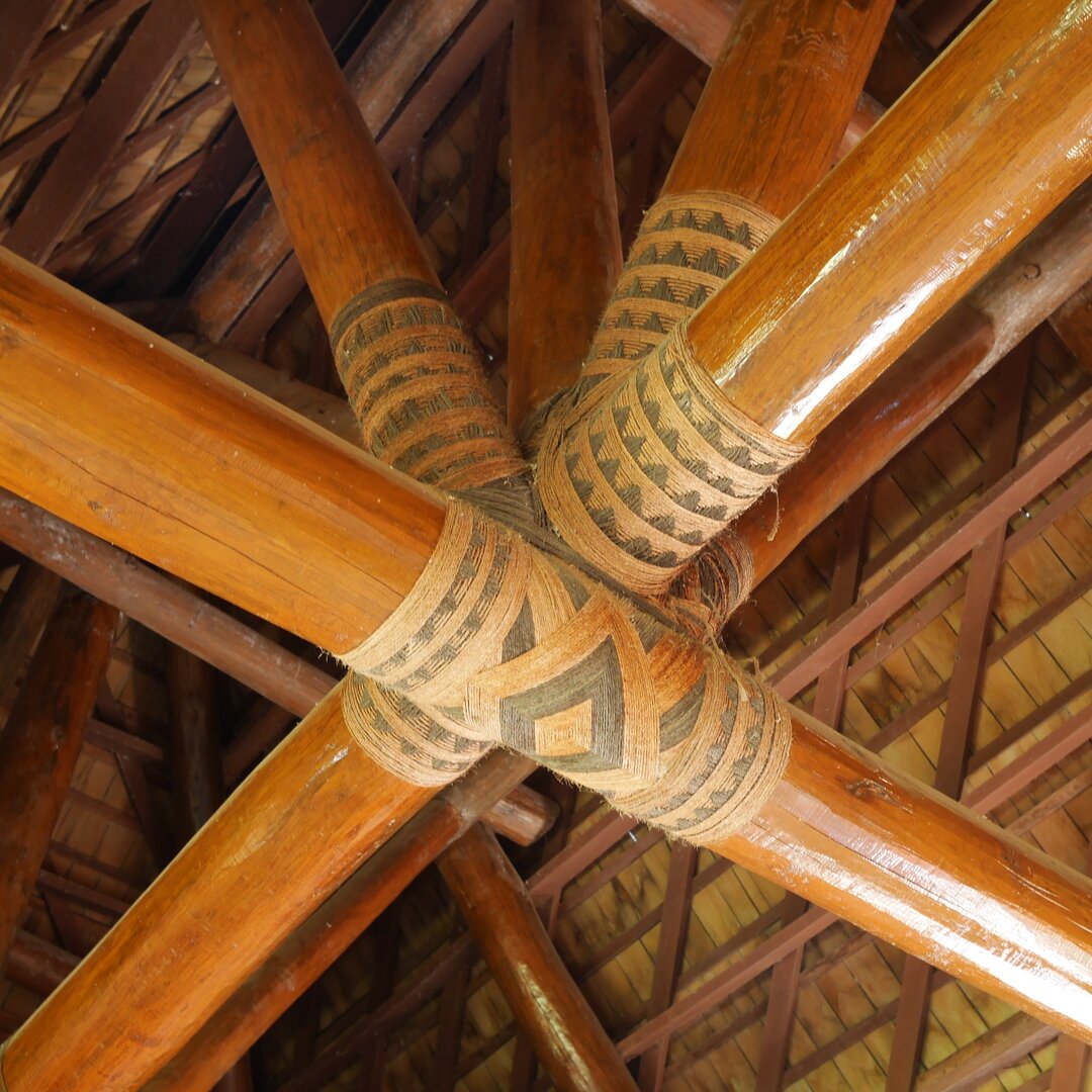 rafter lashings, Fiji