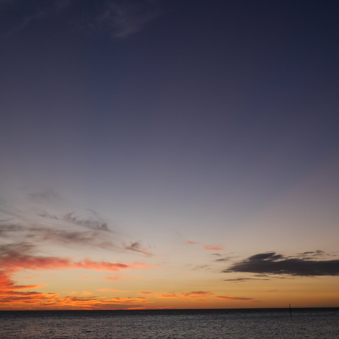 sunset, Castaway Island, Fiji