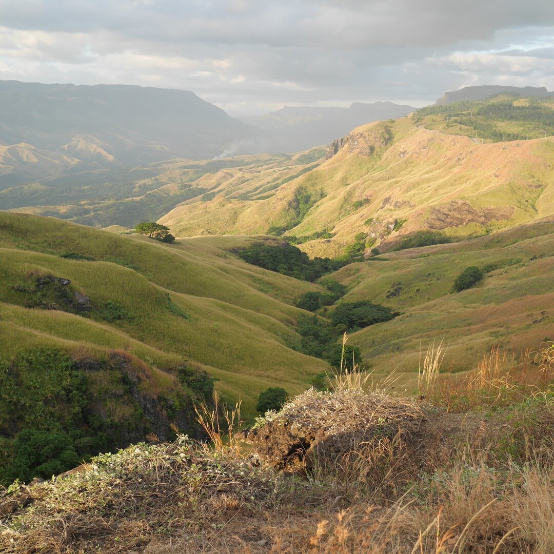 late afternoon valley, Fiji
