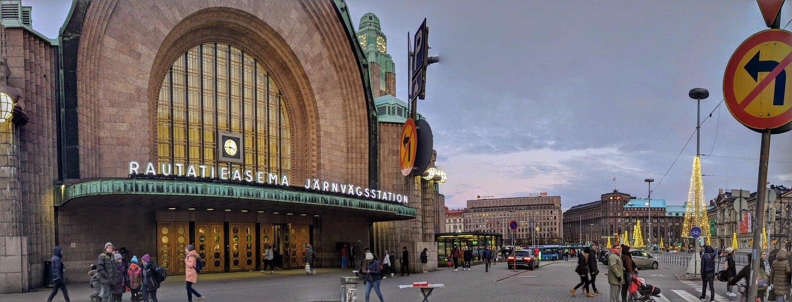 front of Helsinki Central Station, Helsinki, Finland