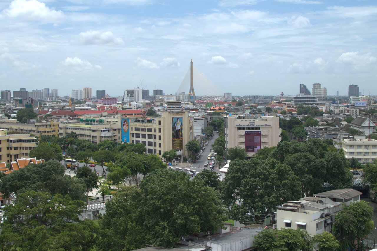 Bangkok skyline, Thailand
