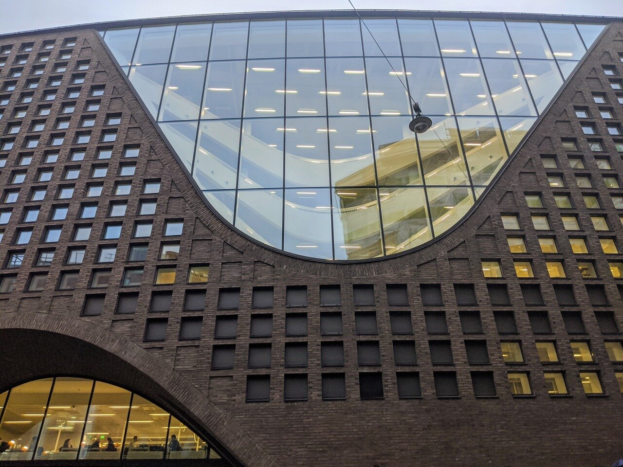 front of Helsinki University Main Library, Kaisa House, Helsinki, Finland