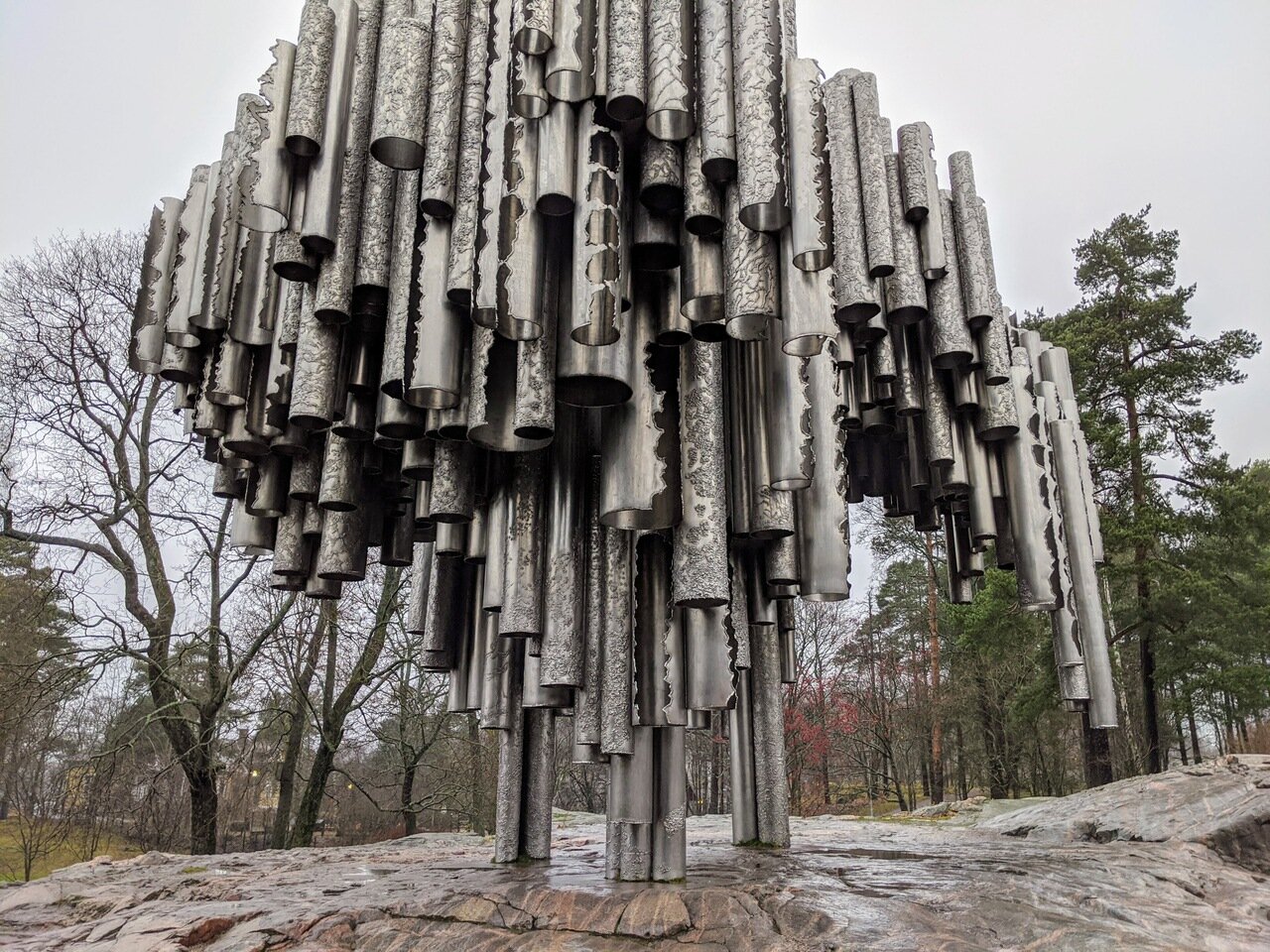 Sibelius Monument, Töölö, Helsinki, Finland