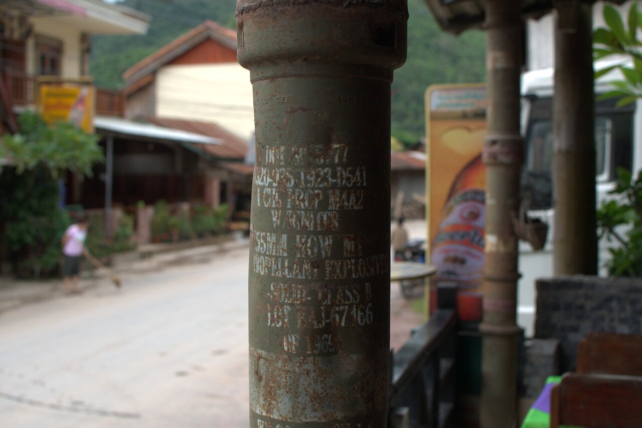 set us up the bomb, Pak Beng, Laos
