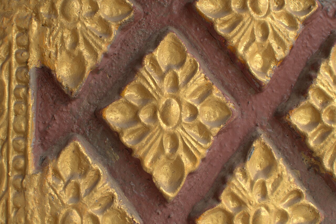 gold decoration, Luang Prabang, Laos