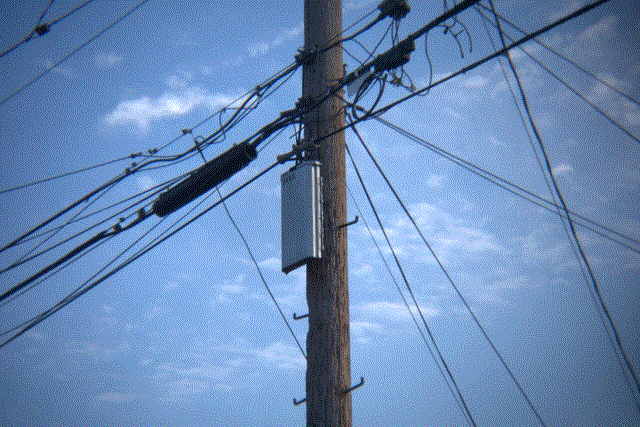 telephone pole, San José, California