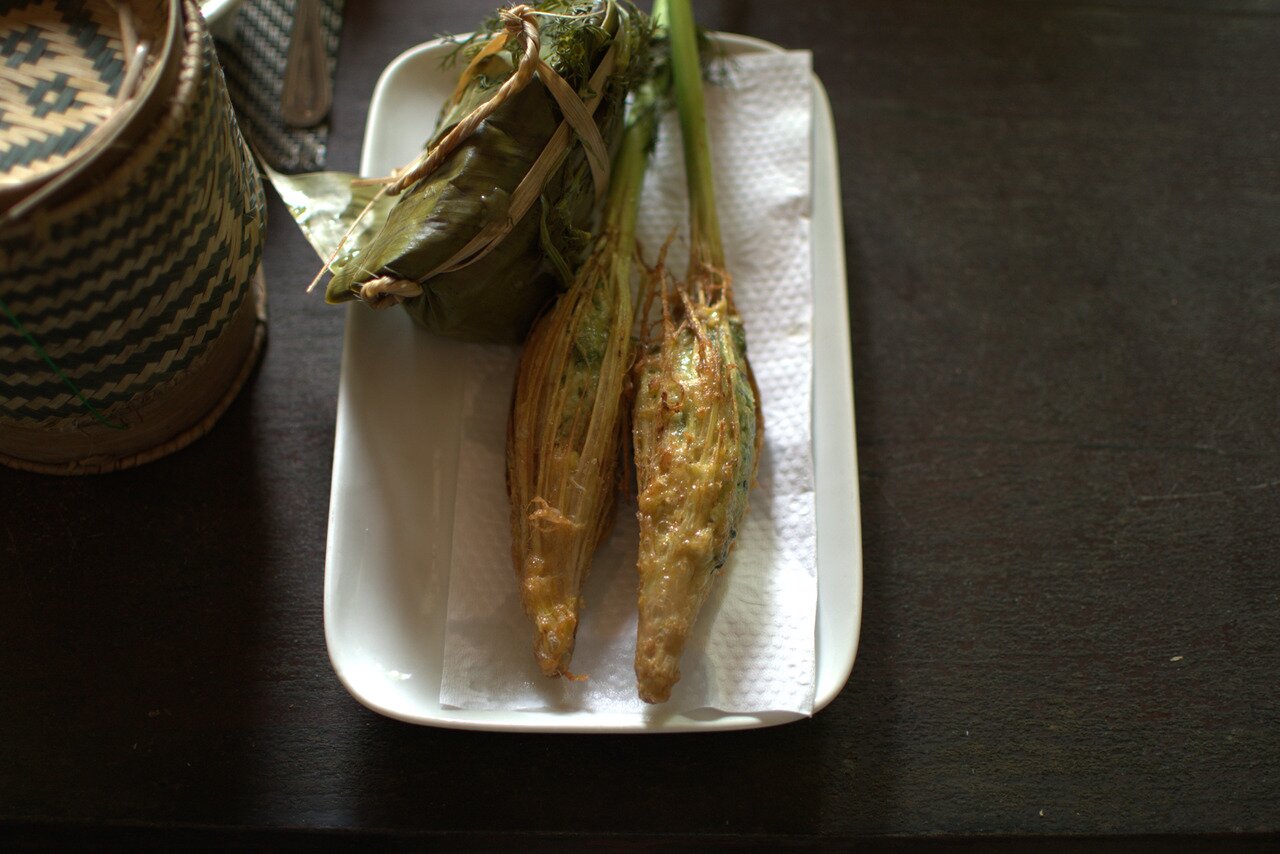 fried lemongrass, Luang Prabang, Laos