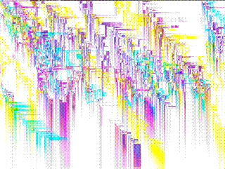 glitched and recovered photo, Hawai‘i