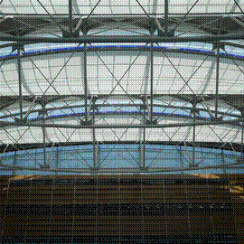 ceiling, SFO, San Francisco, California