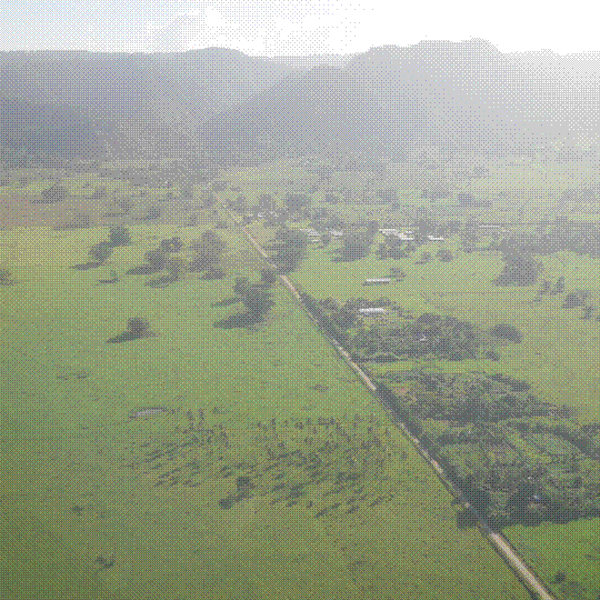 Vanuatu from the air