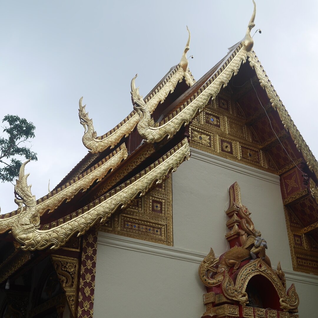 temple roof, Doi Suthep, Thailand
