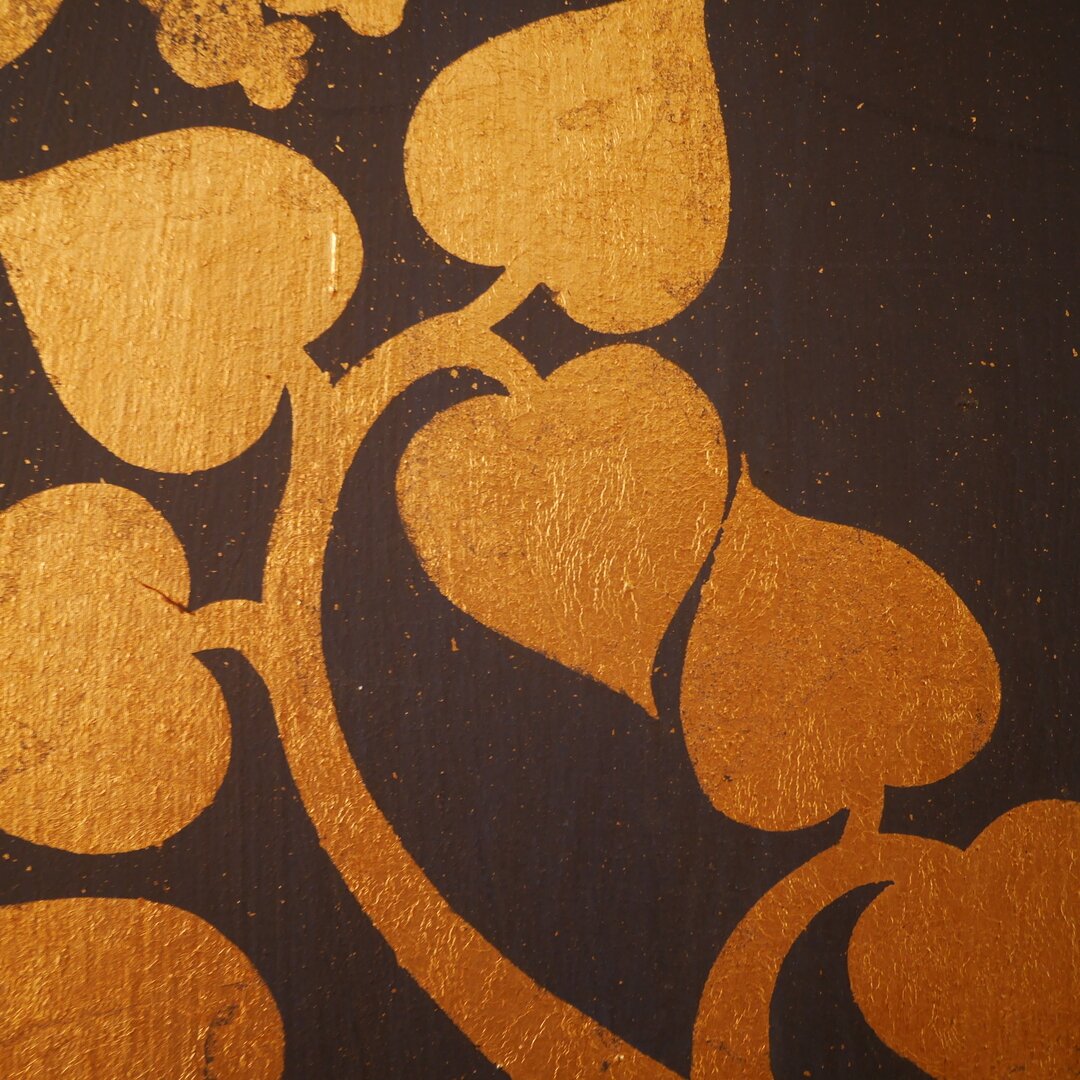 gold-leafed ivy, Ko Samui, Thailand