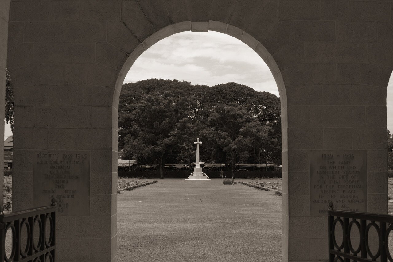 Kanchanaburi War Cemetery, Kanchanaburi, Thailand