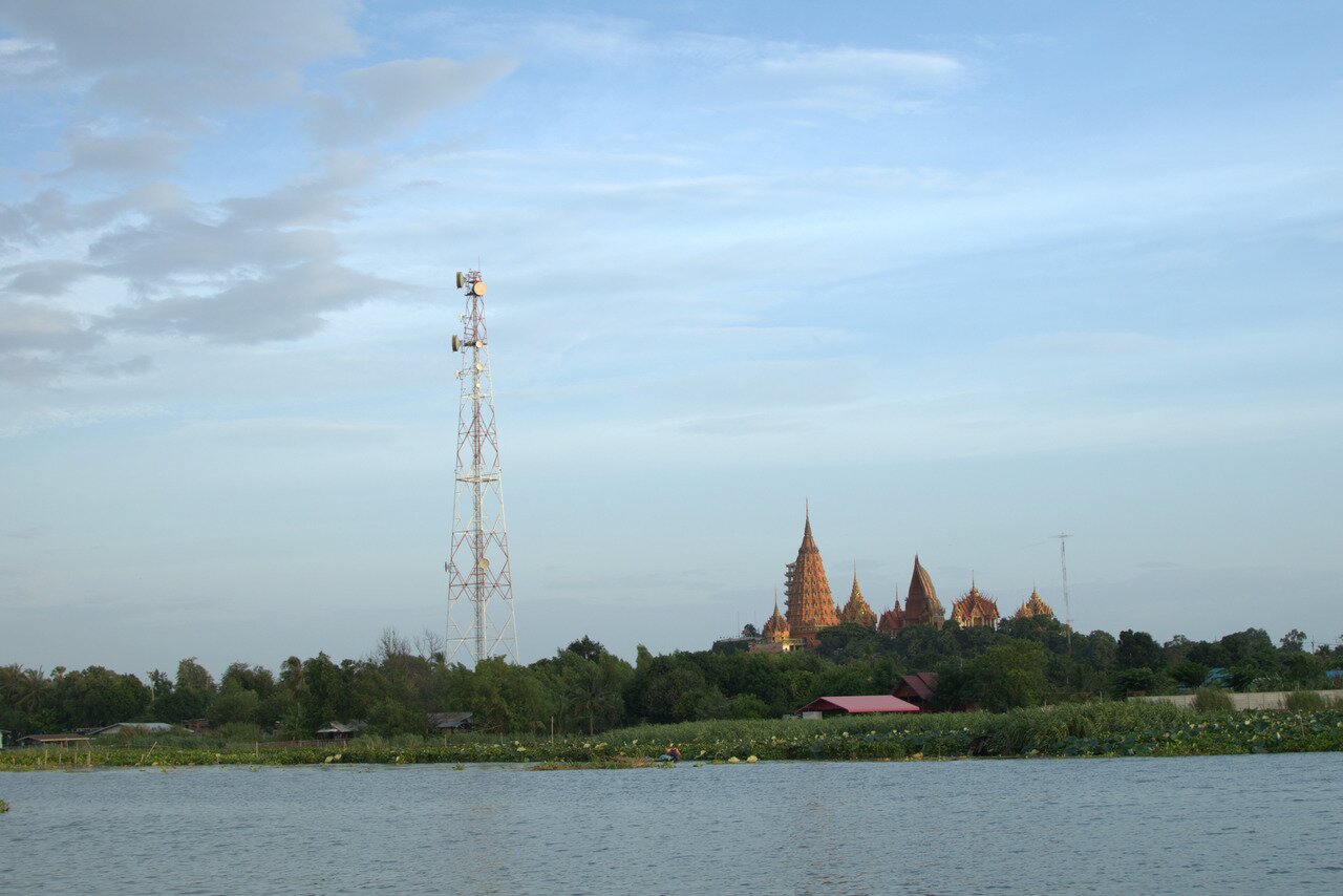 Mae Klong scenery, Kanchanaburi, Thailand