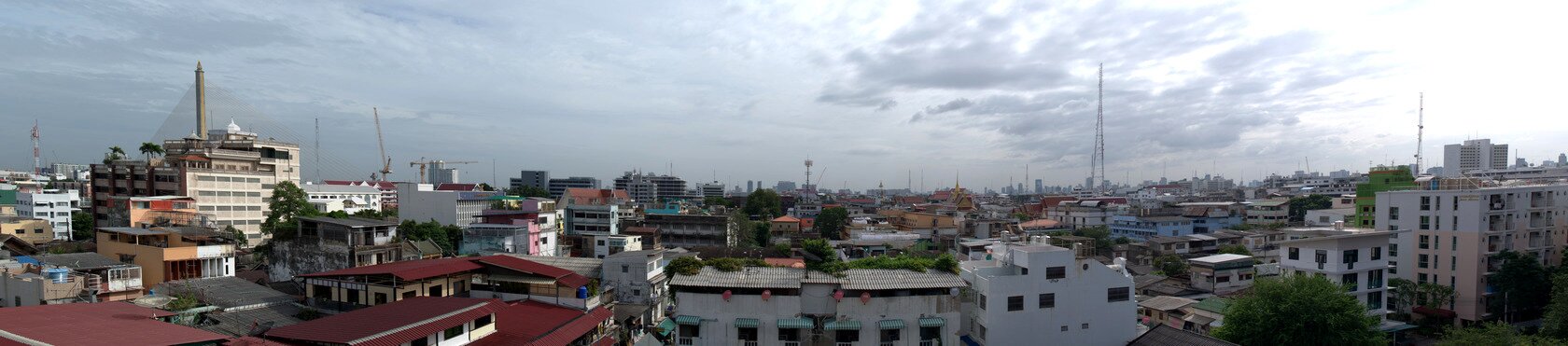 panorama of Bangkok, Thailand