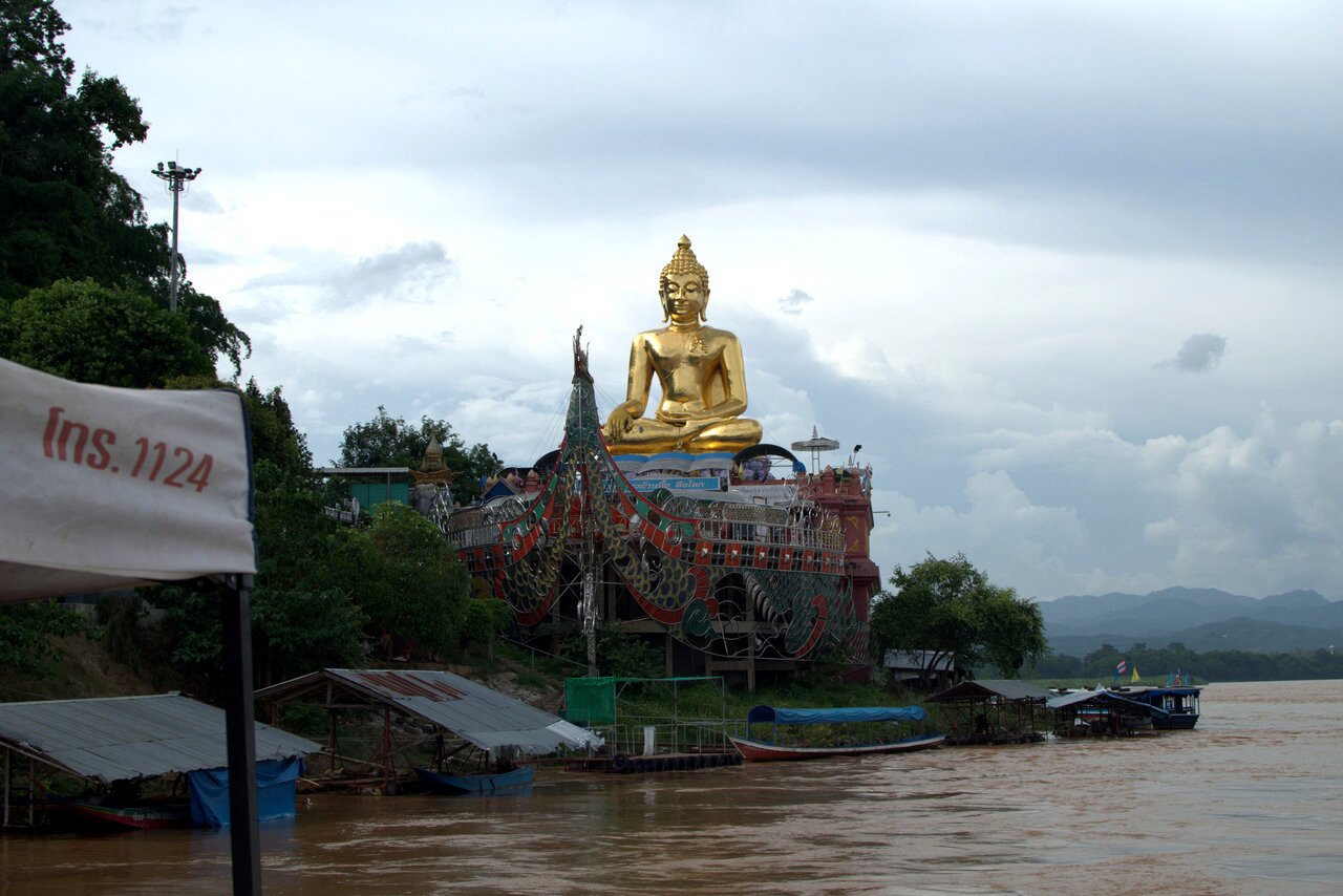 golden Buddha, Sop Ruak, Thailand