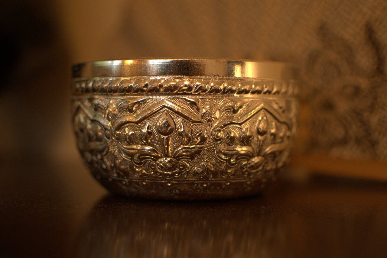 Thai water bowl, San José, California