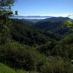 pixelated valleys and fog thumbnail, California