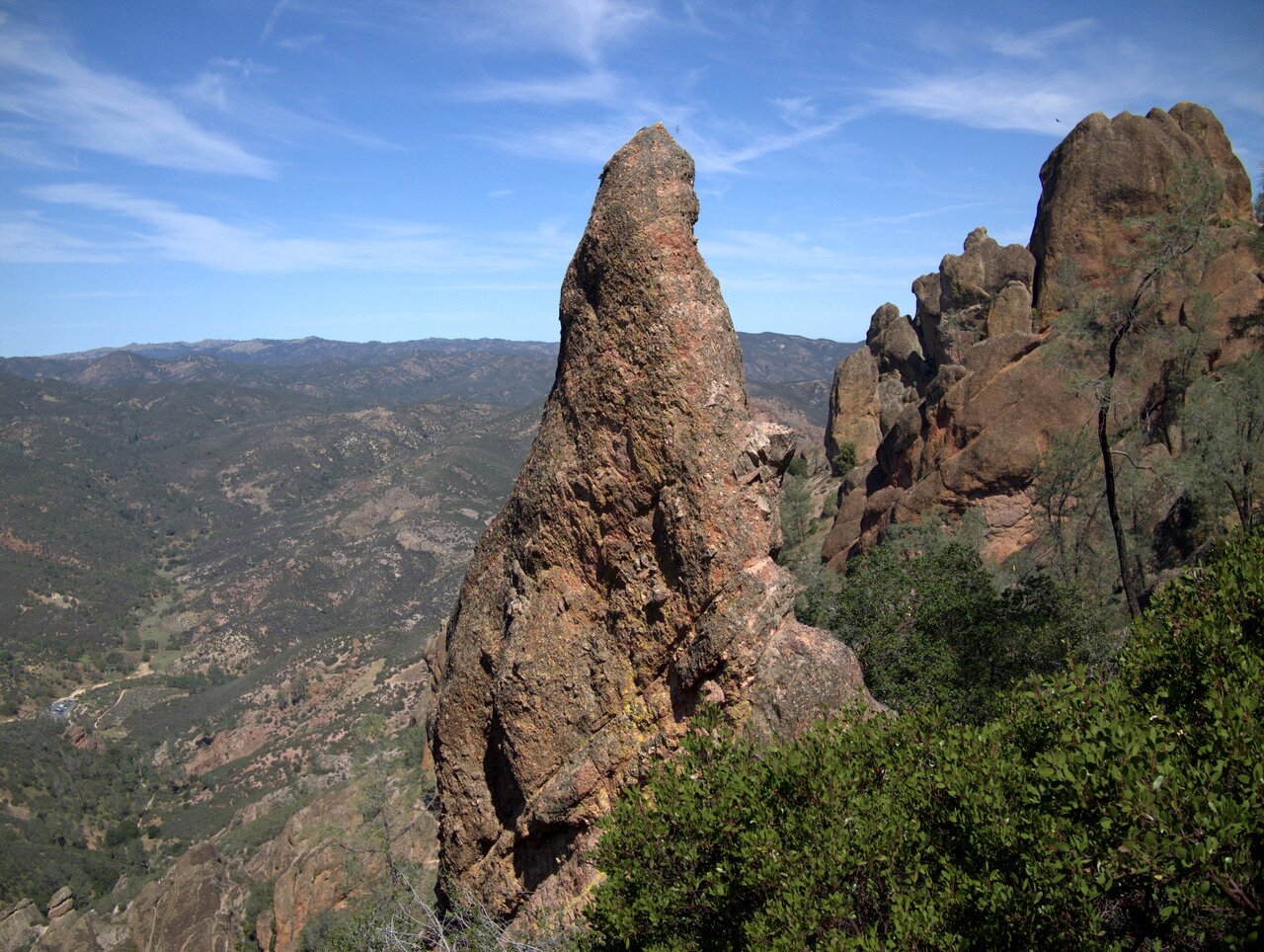 rock formations, Pinnacles National Park, California