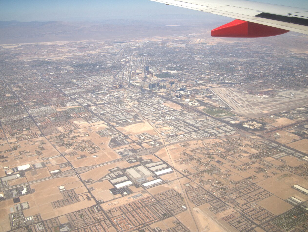 aerial view, Las Vegas, Nevada