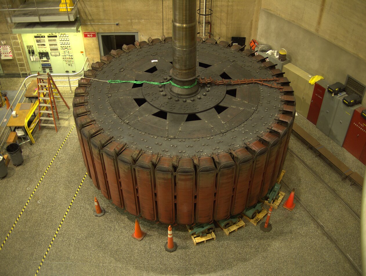 rotor, Hoover Dam, Nevada