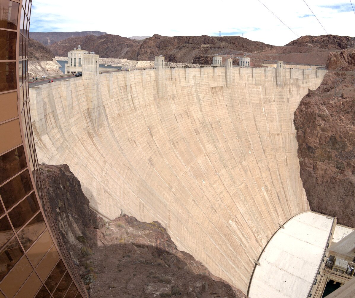 Hoover Dam panorama, Nevada