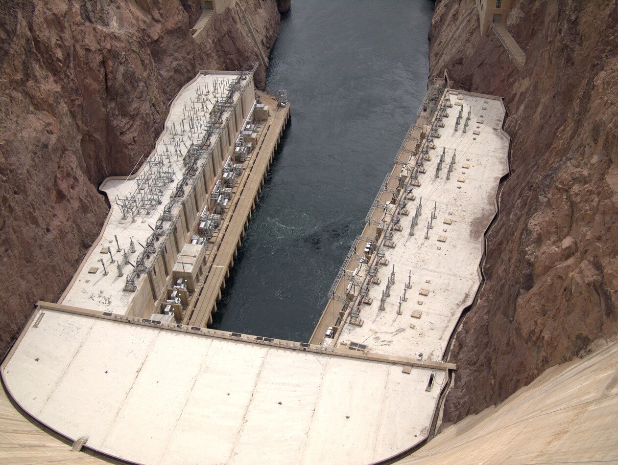 Hoover Dam power plant, Nevada