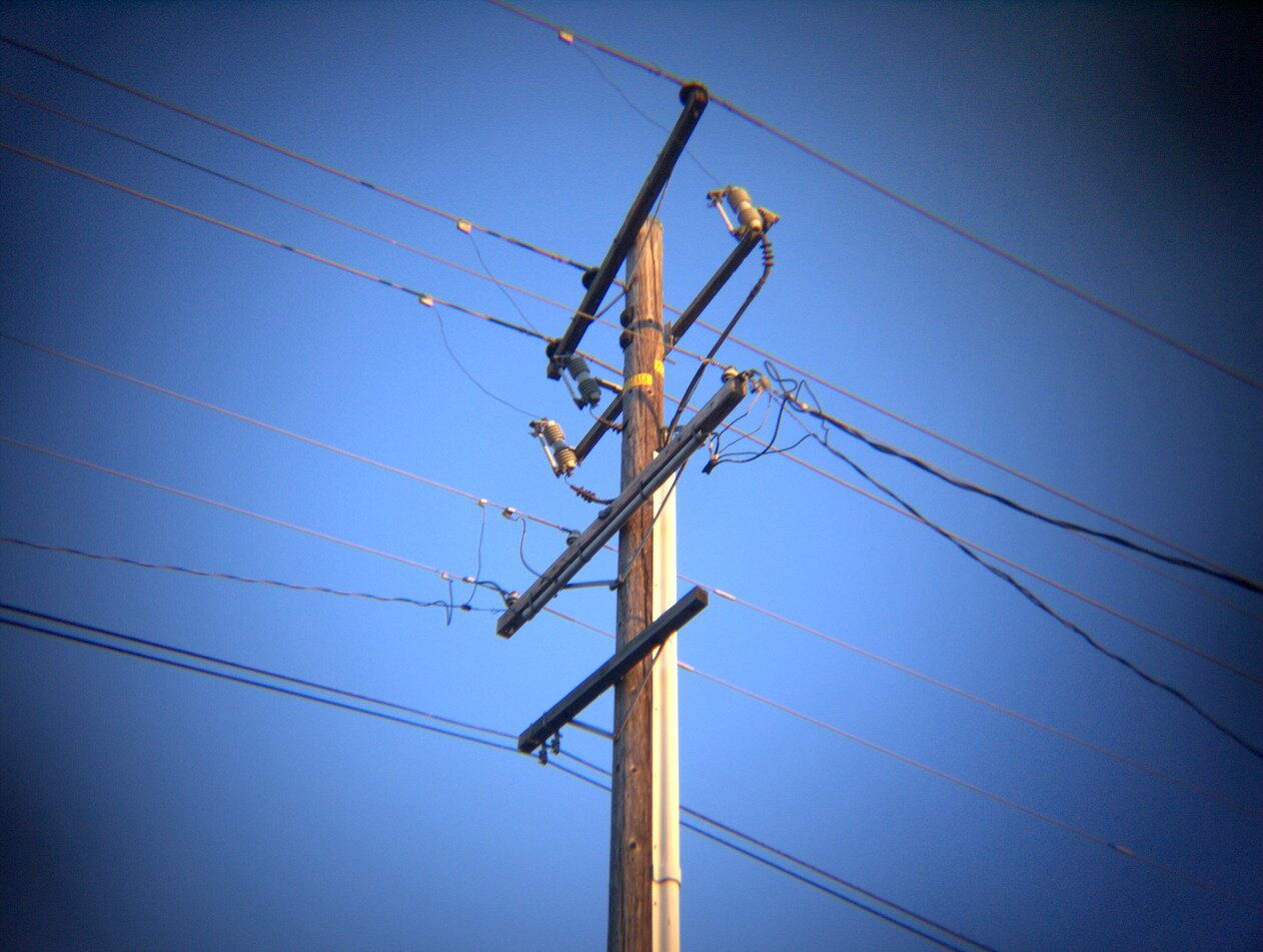 utility pole, San José, California