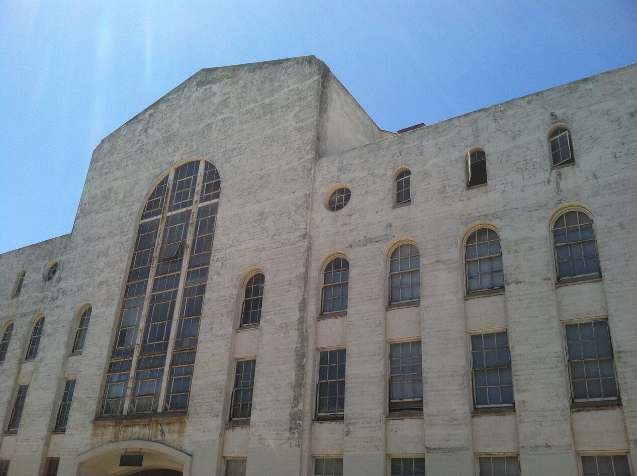 abandoned building, Oakland, California