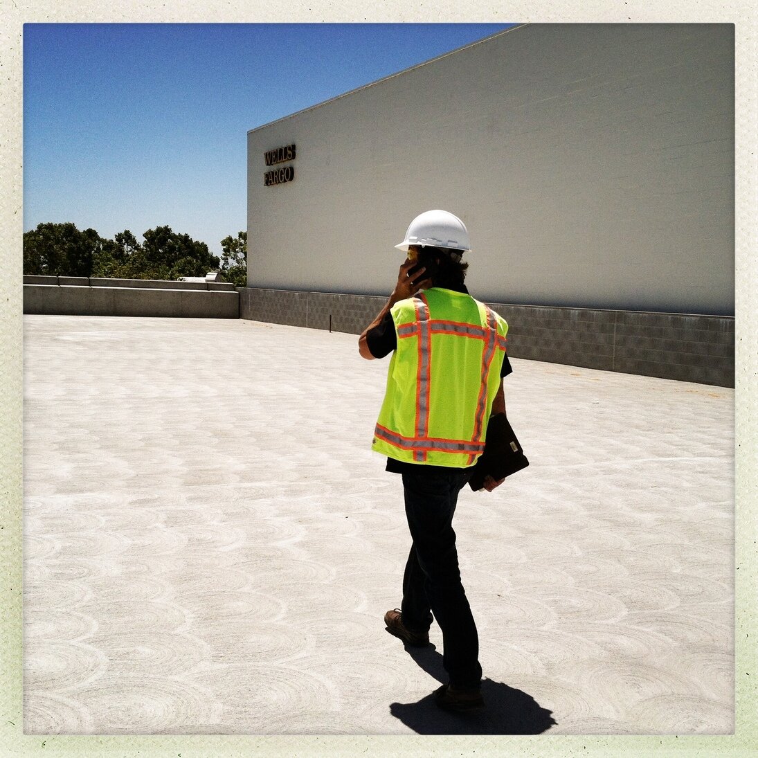 hi viz vest, California - Hipstamatic