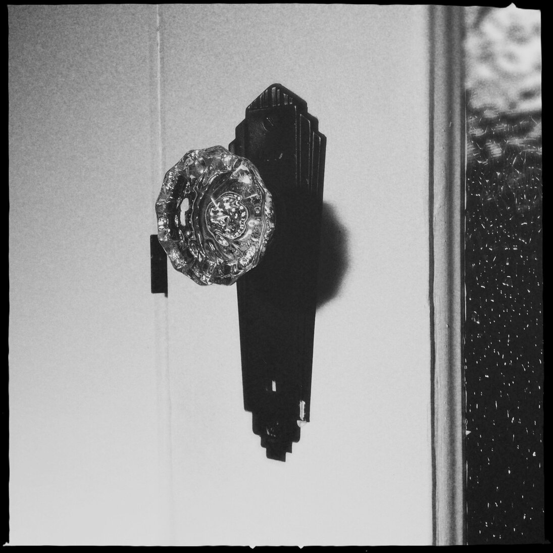 glass doorknob, San José, California - Hipstamatic