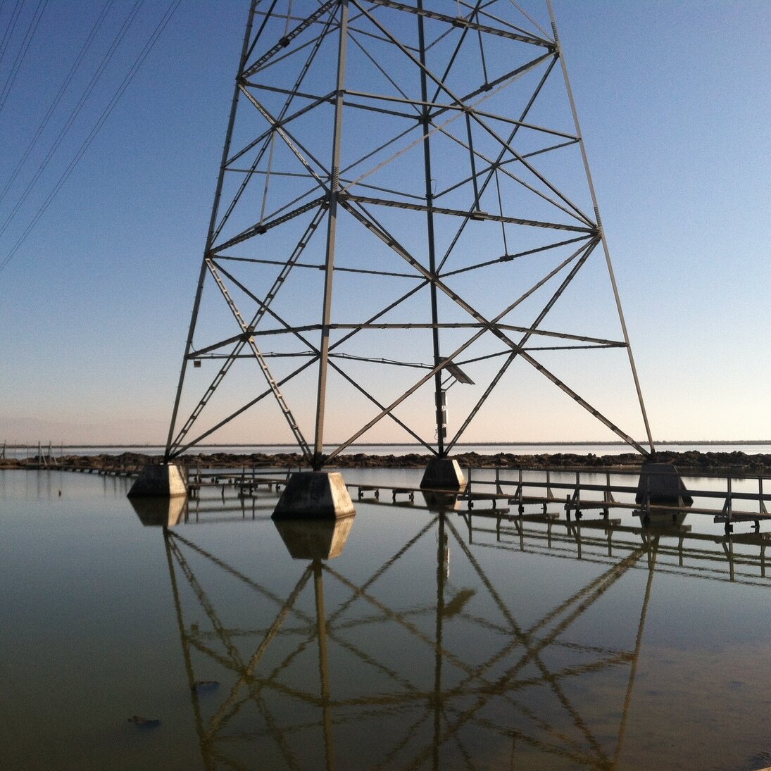 power pylon, Alviso, California