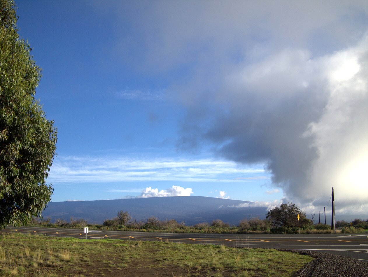 volcano and clouds, Hawai‘i, Hawai‘i