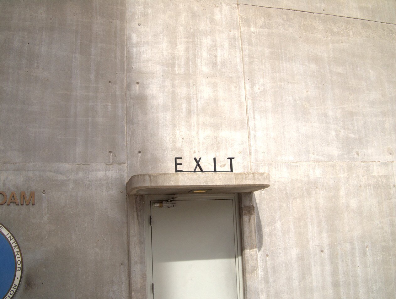 EXIT, Hoover Dam, Nevada