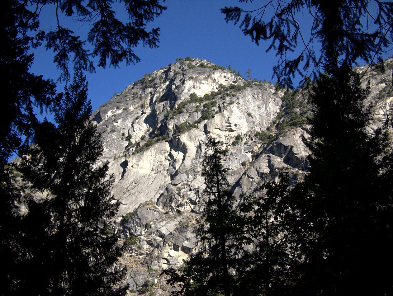 mountain face, Yosemite, California